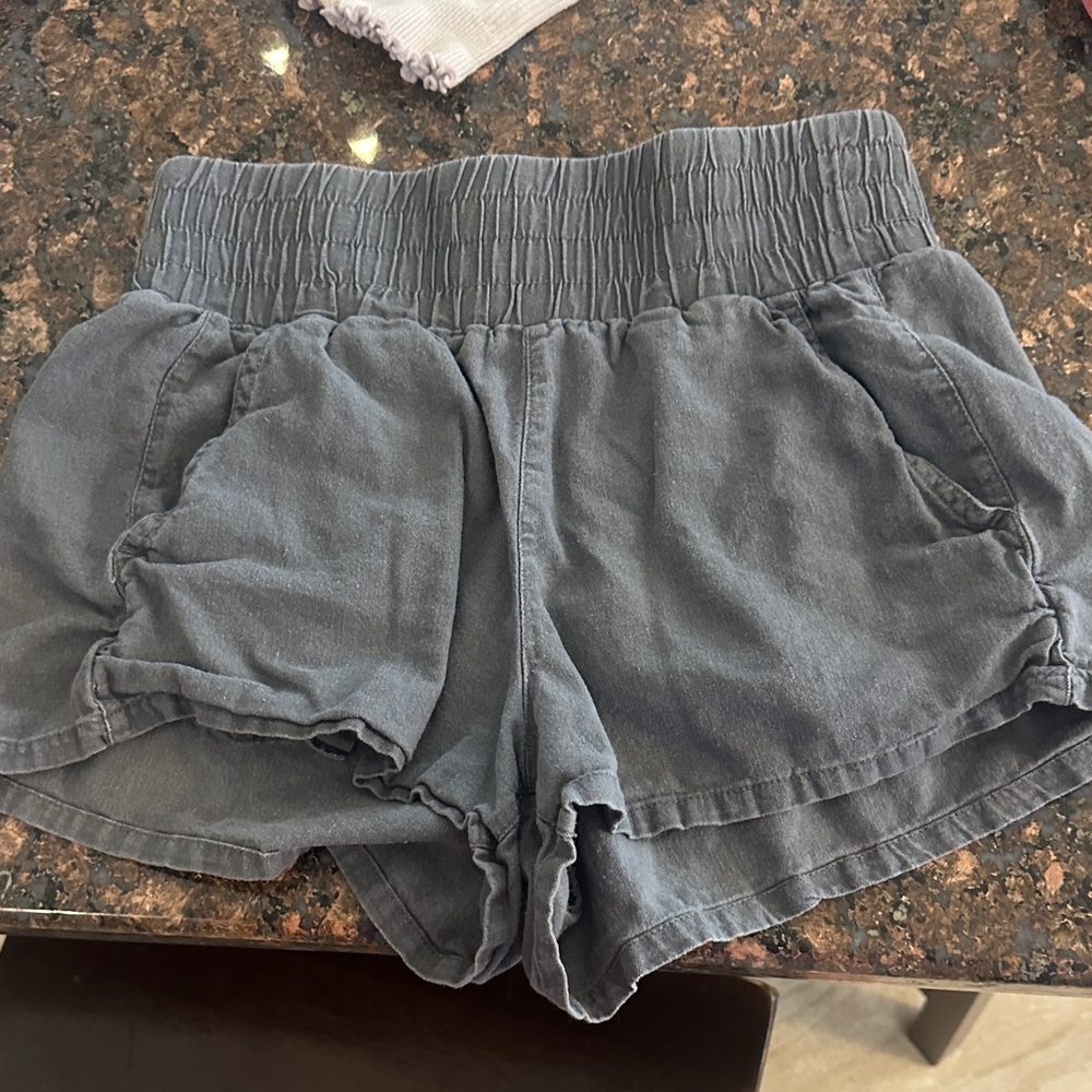 RSQ Charcoal Elastic Shorts